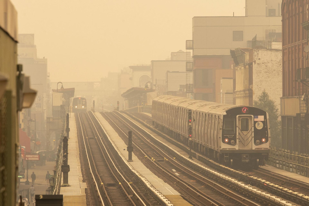 Incendios en Nueva York. Foto: EFE