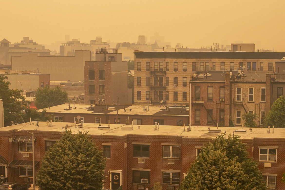 Incendios en Nueva York. Foto: EFE