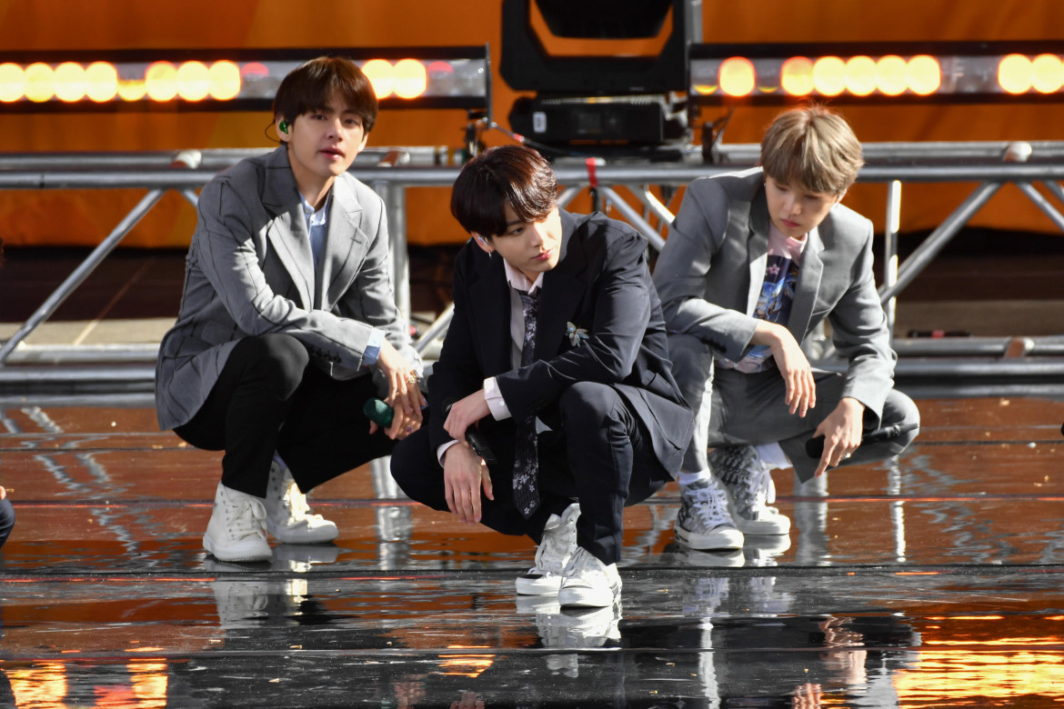 Kim Tae-hyung, Park Ji-min, Jungkook, Suga, Kim Seok-jin, RM and J-Hope of BTS  - Foto: Reuters