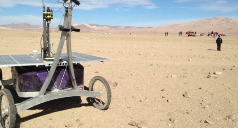 Registro de la radiación solar en el desierto de Atacama en Chile. Foto: REUTERS.