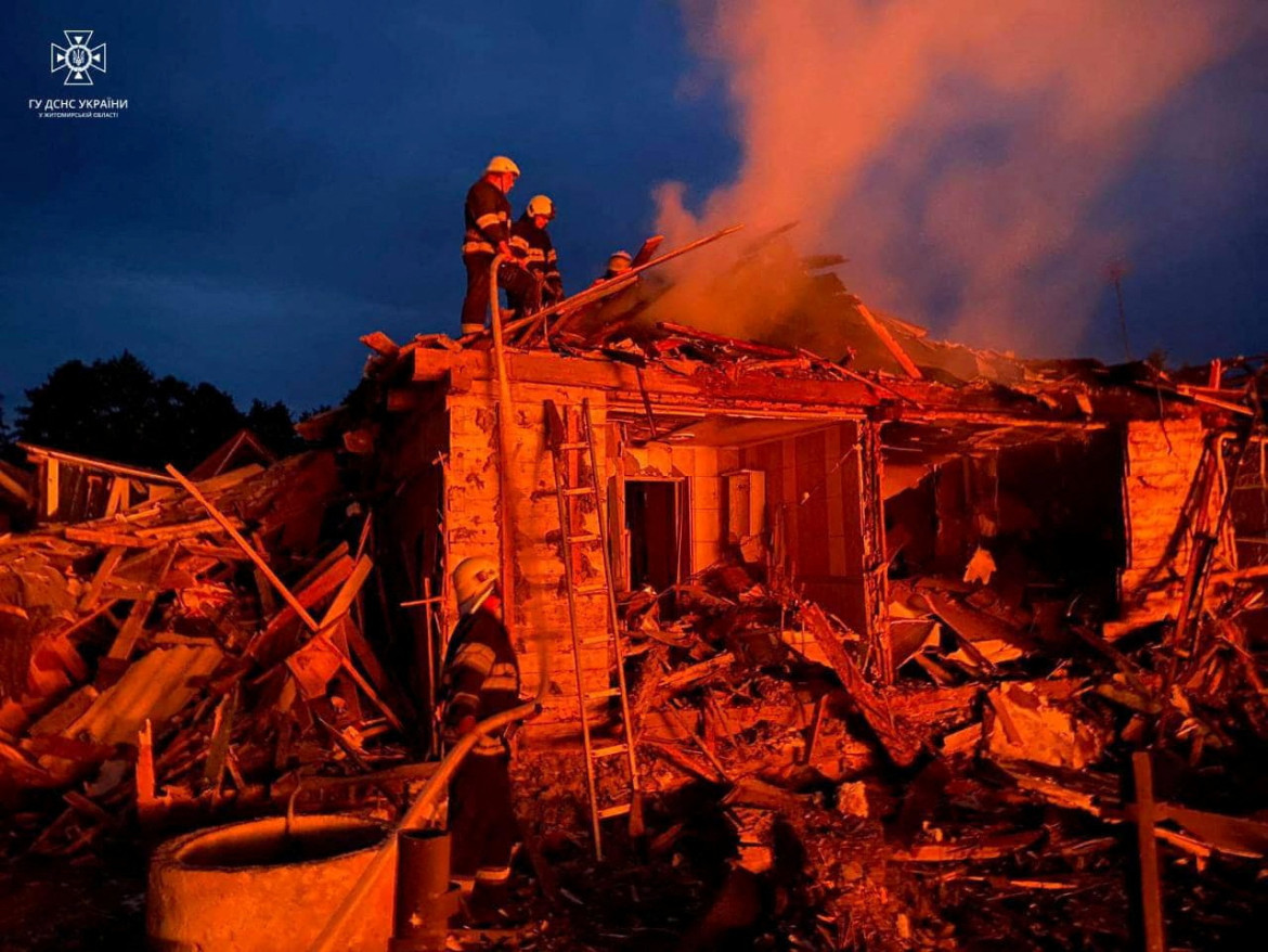 Destrucción en Ucrania. Foto: Reuters.