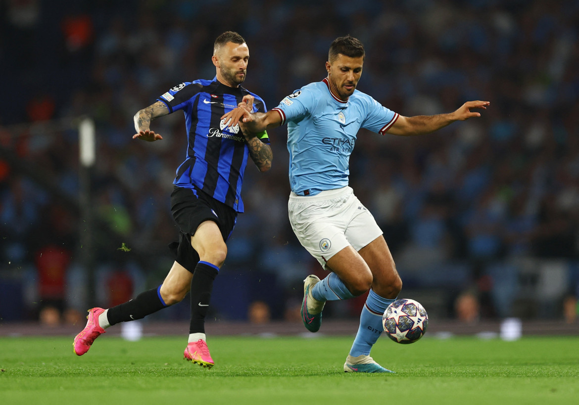 Manchester City vs. Inter de Milán. Foto: Reuters.