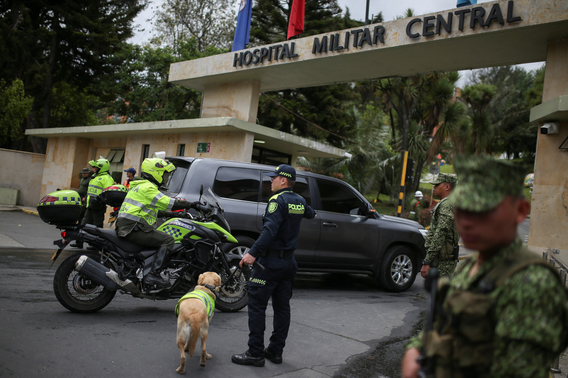 El hospital donde se encuentran los cuatro niños en Bogotá, Colombia. Foto: Reuters.