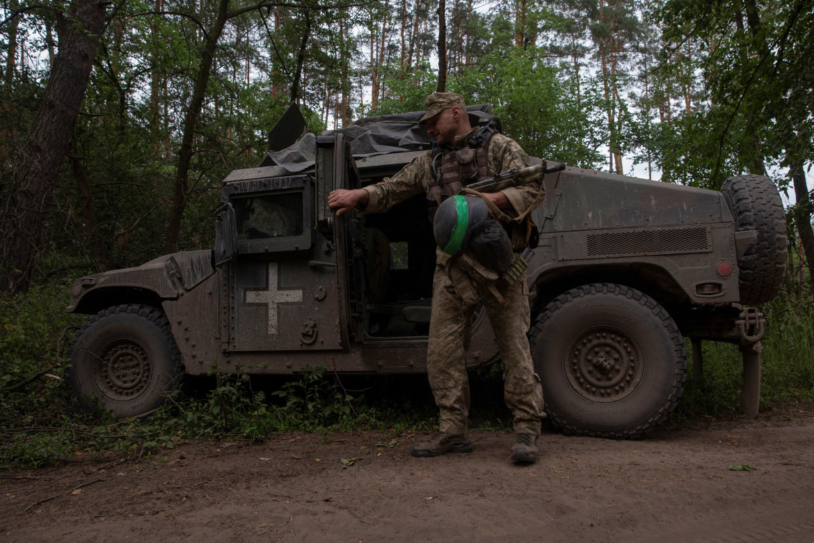 Tropas ucranianas en la región de Donetsk. Foto: Reuters.