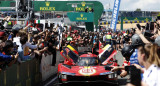 La Ferrari 499P que ganó el 24 horas de Le Mans. Foto: EFE.