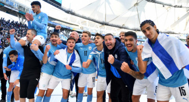 Israel finalizó tercero en el Mundial Sub 20 de Argentina. Foto: Télam.