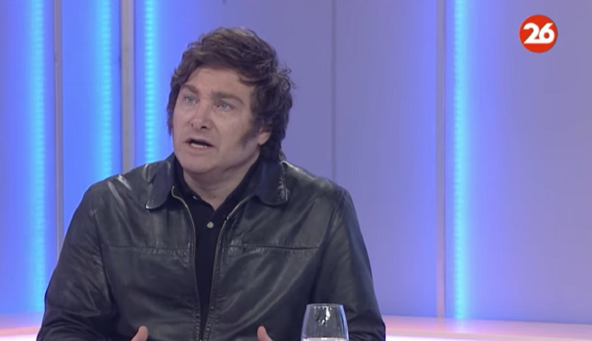 Javier Milei en Canal 26