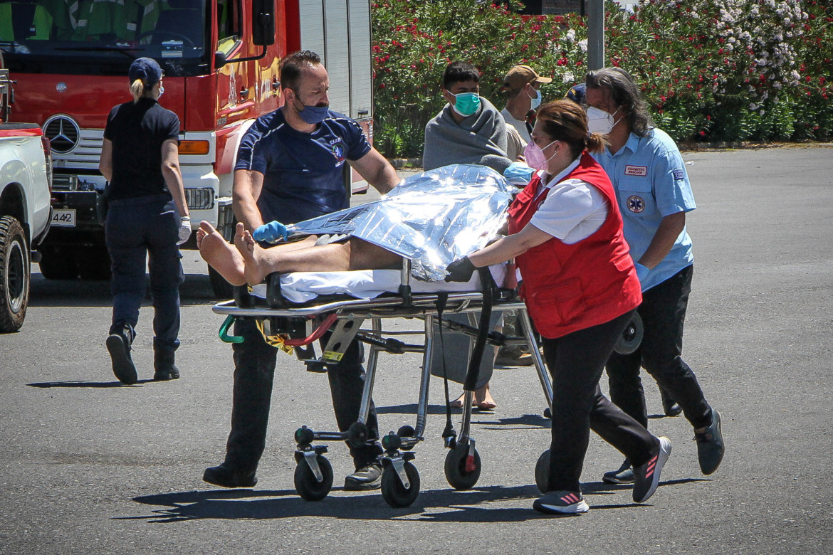 Naufragio y tragedia en Grecia. Foto: Reuters.