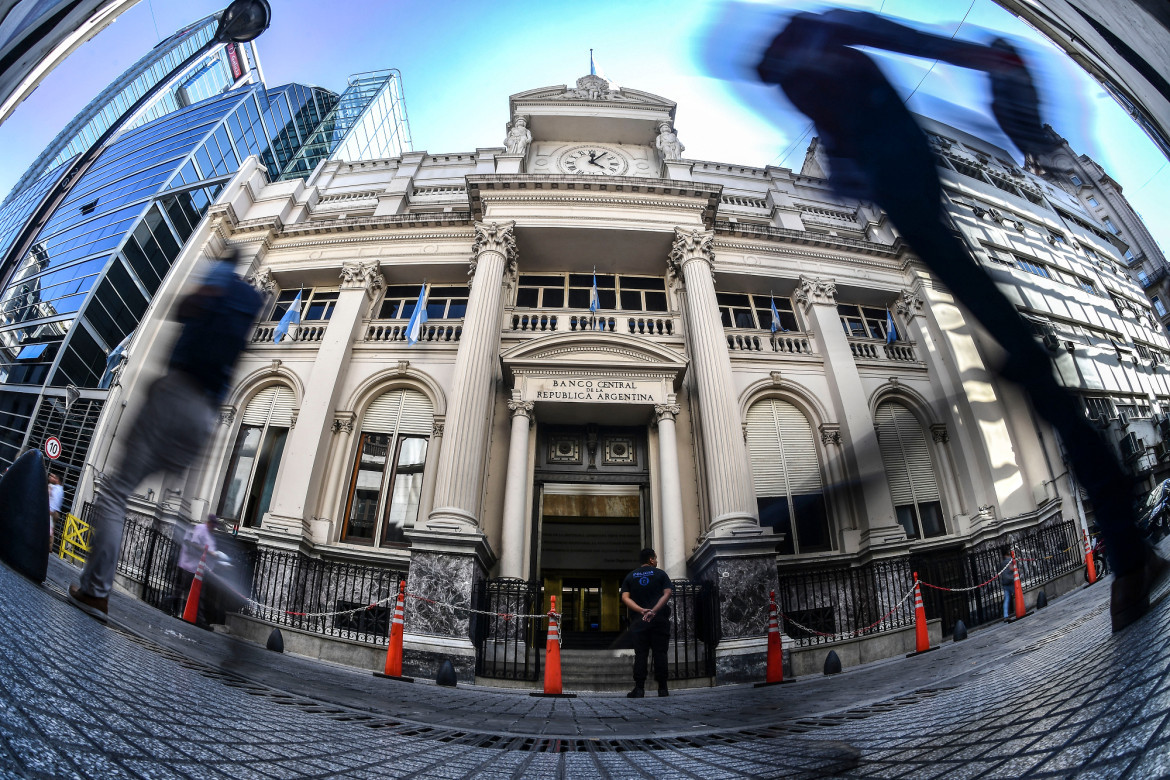 Banco Central, economía argentina. Foto: Télam