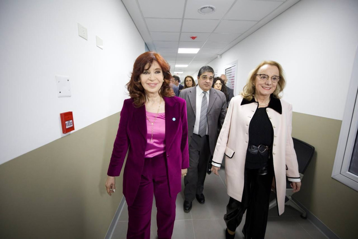 Cristina Fernández de Kirchner en Río Gallegos.