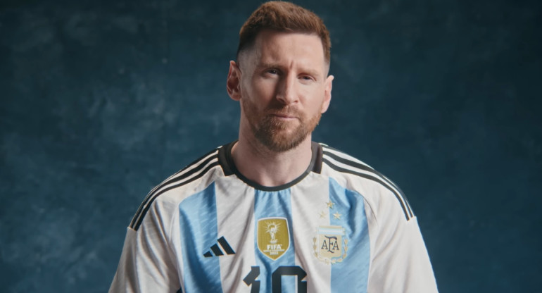 Lionel Messi en "Alta en el cielo". Foto: Captura de pantalla.