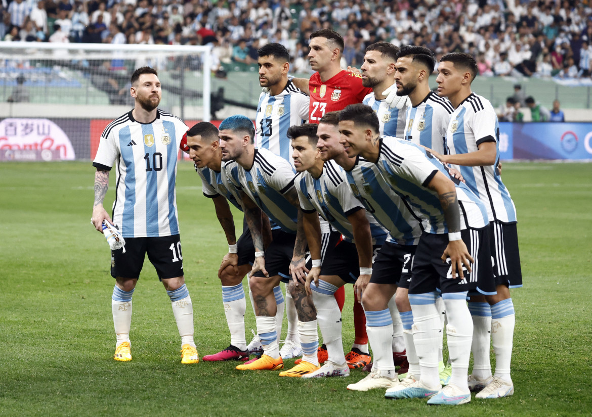 Selección Argentina. Foto: Reuters.