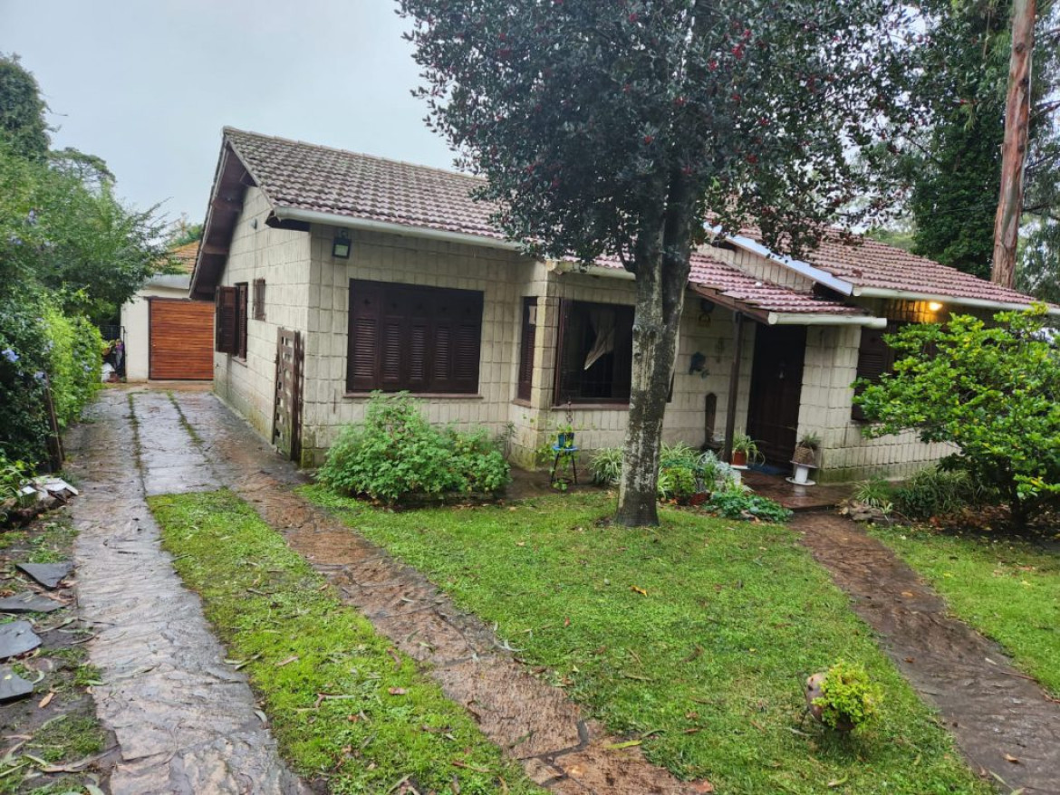 La casa de María Angélica Rossi, en el Bosque Peralta Ramos. Foto: 0223.