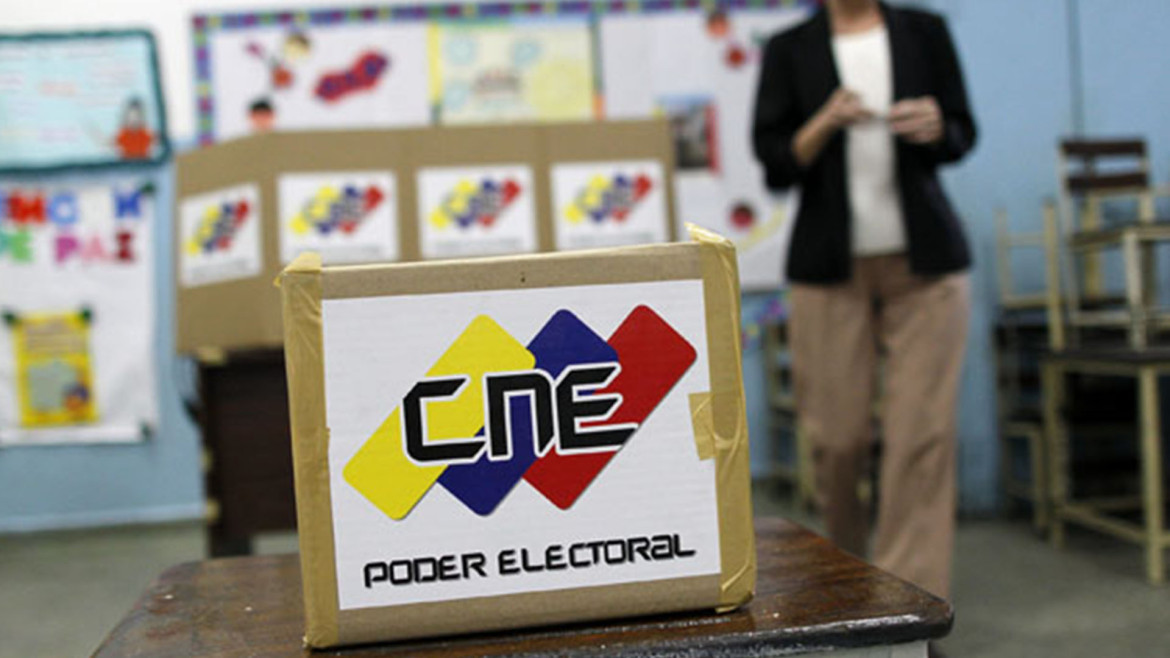 Consejo Nacional Electoral (CNE) de Venezuela. Foto: Reuters