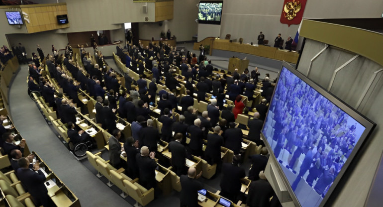 Parlamento ruso. Fuente: Reuters.