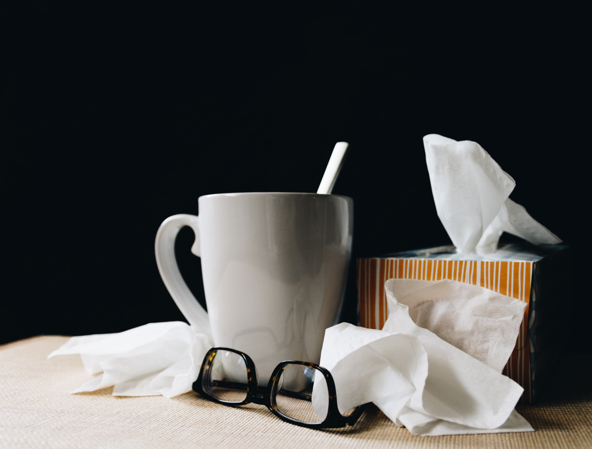 Con la llegada del invierno, comienza la época de enfermedades como la gripe o el resfrío. Foto: Unsplash