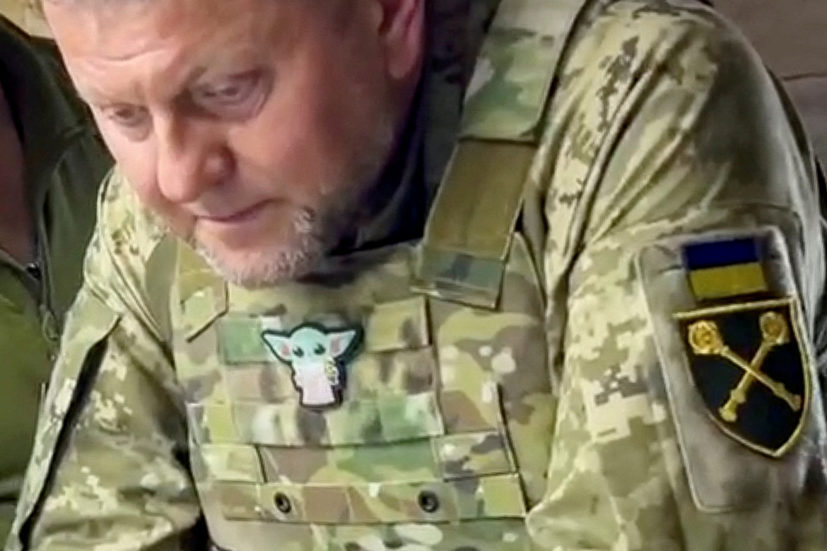 Valeriy Zaluzhnyi, el máximo comandante de Ucrania. Reuters