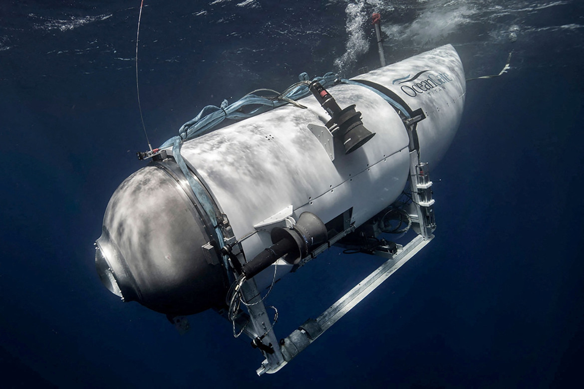 Submarino Titan. Foto: Reuters.