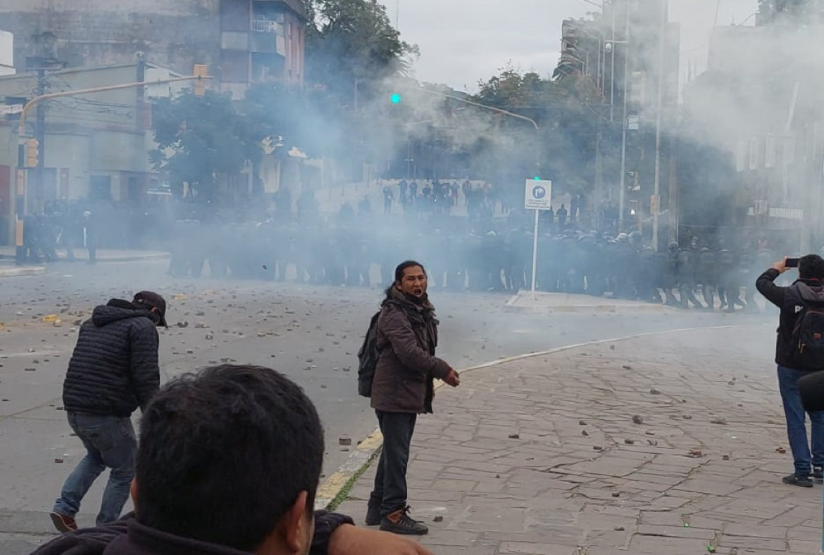Incidentes en Jujuy. Foto: NA.