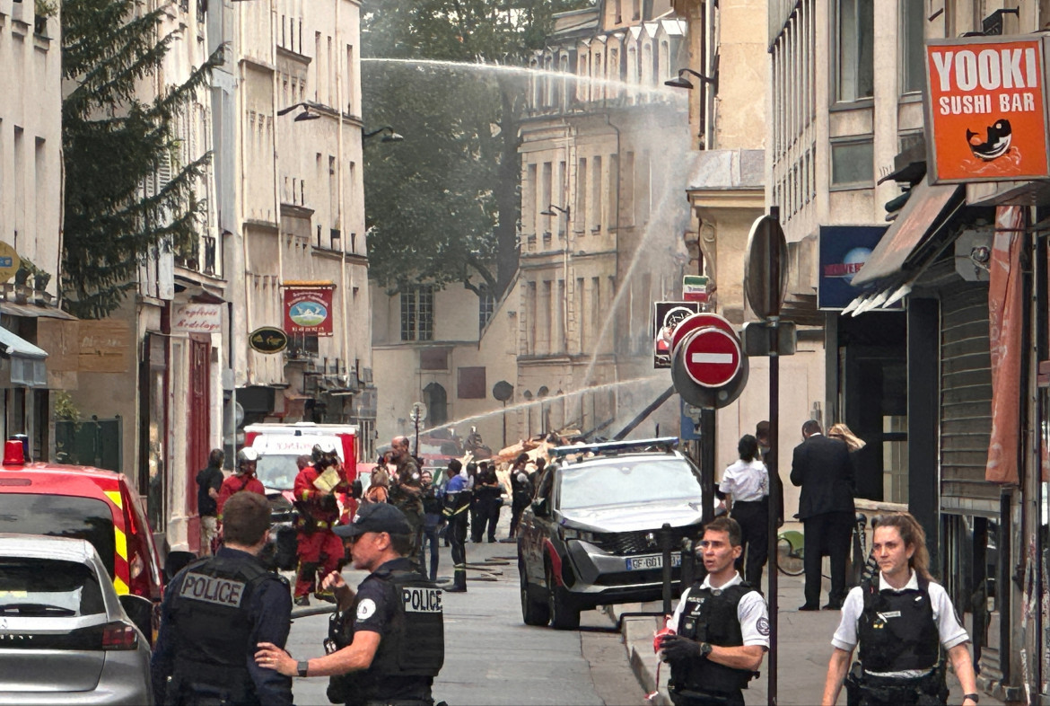 Incendio en Francia. Foto: Reuters.