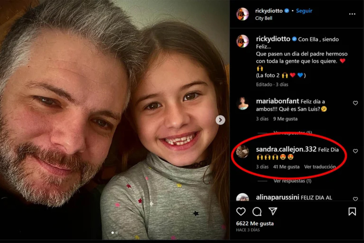 El mensaje de la hermana de María Fernanda Callejón a su ex cuñado. Foto: Instagram.