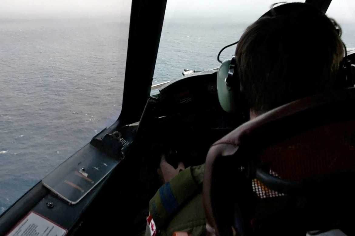 Operativo de búsqueda del submarino Titan. Foto: Reuters.