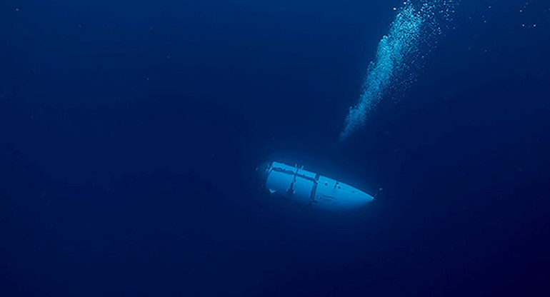 Submarino Titan. Foto: Reuters.
