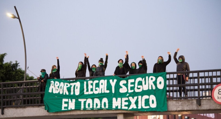 Fallo favorable a la legalización del aborto en México. Foto: EFE.