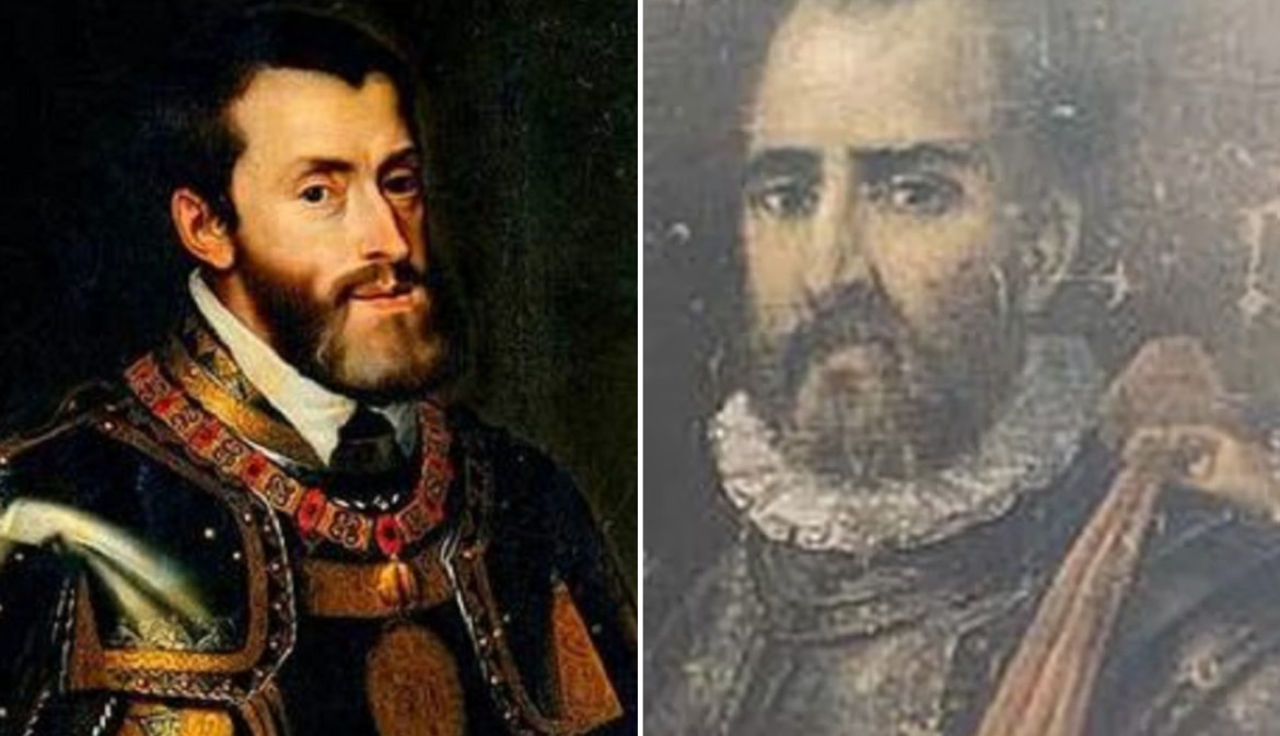 Juan de Garay y Pedro de Mendoza, fundadores de Buenos Aires