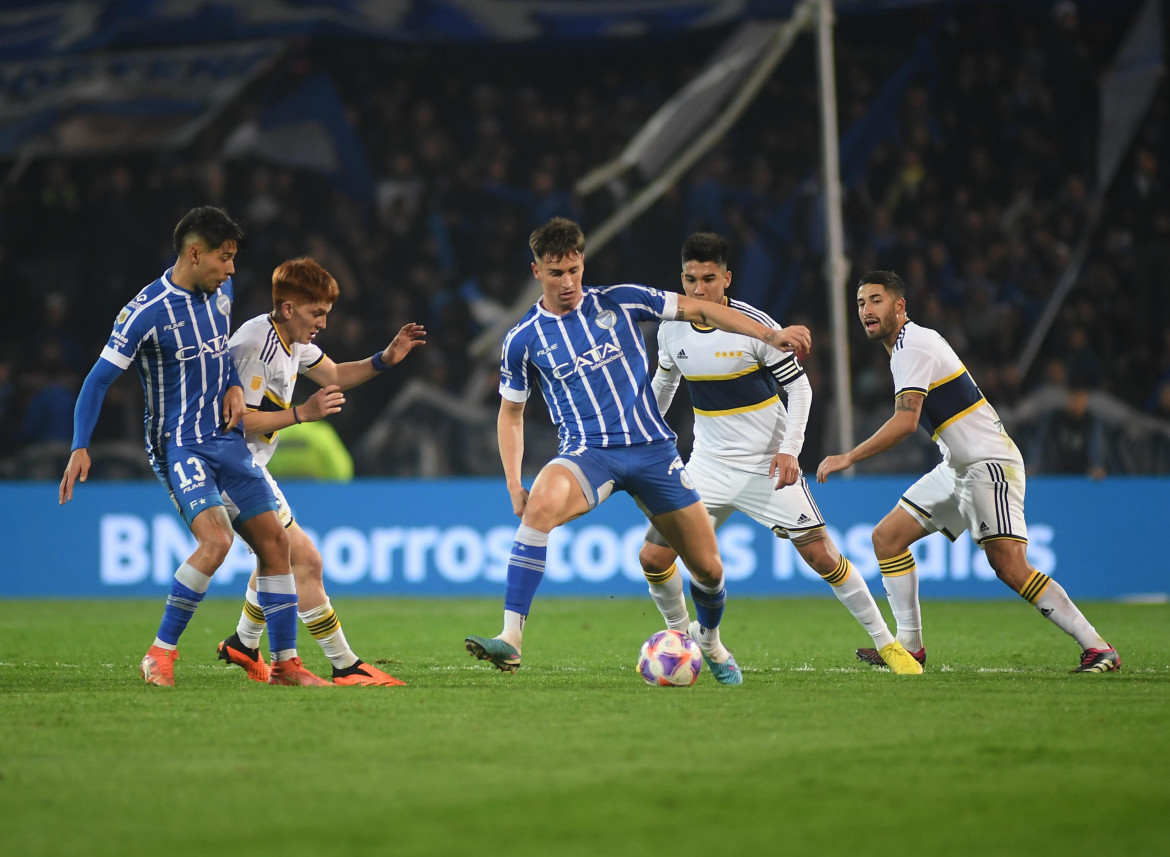 Godoy Cruz vs. Boca Juniors. Foto: Télam.