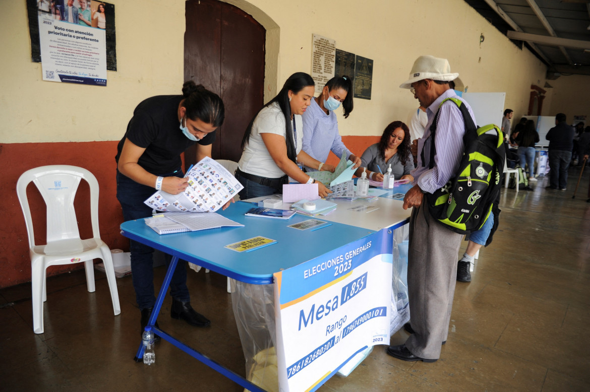 Elecciones en Guatemala. Foto: Reuters.