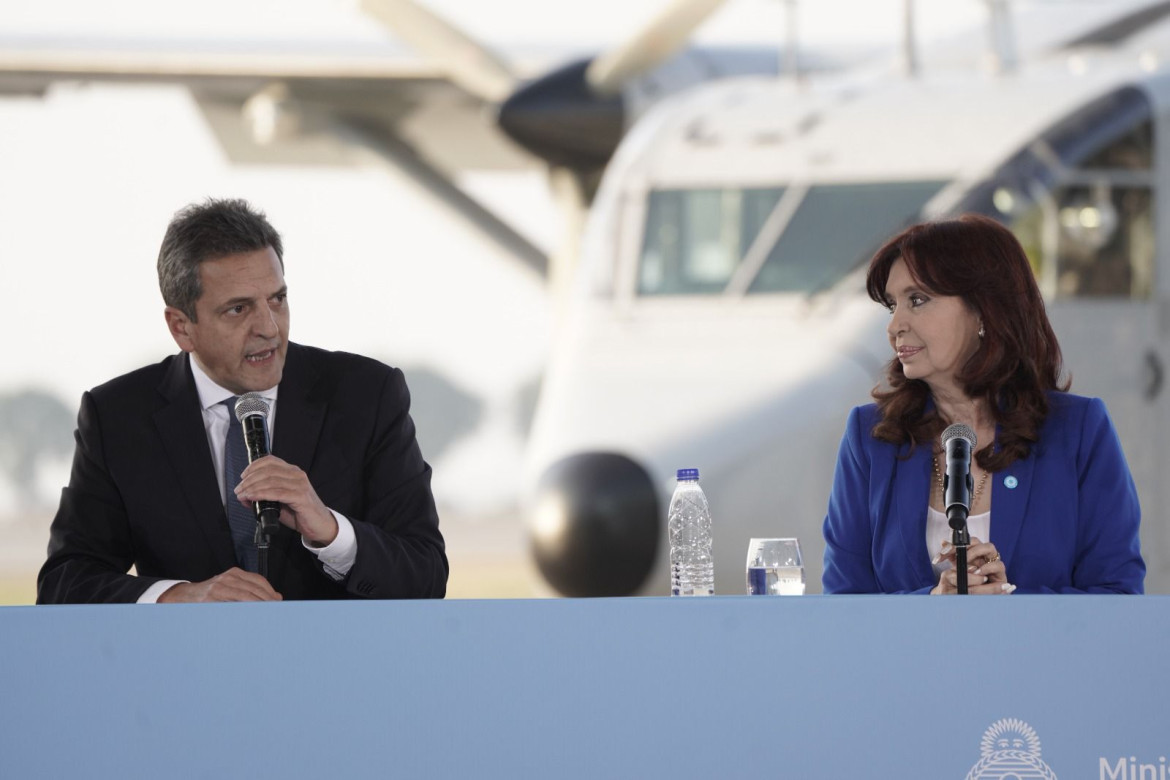 Sergio Massa y Cristina Fernández de Kirchner.