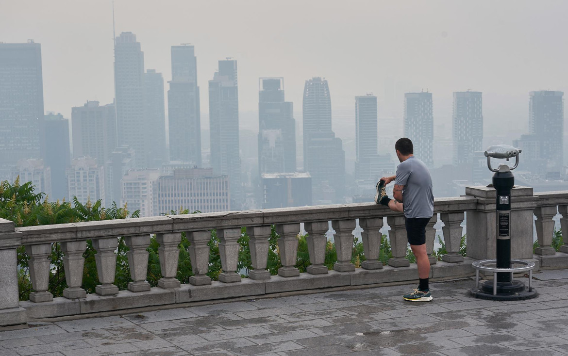 Incendios en Canadá. Foto: EFE.