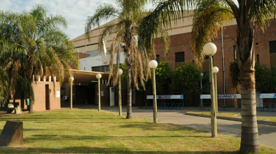 Hospital de Niños Orlando Alassia. Foto: NA