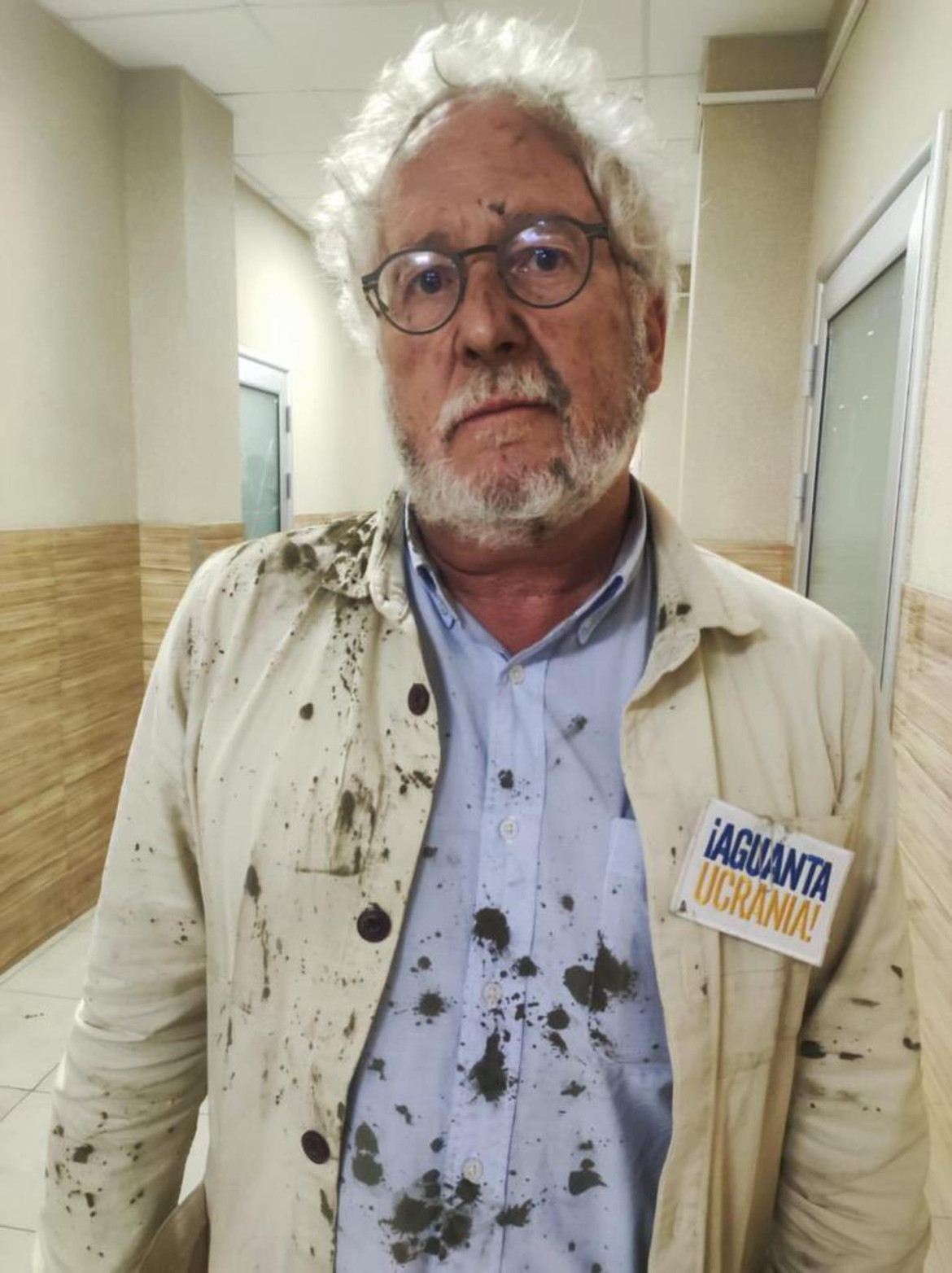 Héctor Abad Faciolince, sobreviviente del ataque en Donetsk. Foto: EFE.