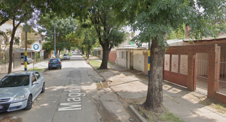Lugar de la balacera en Rosario. Foto: Google Maps