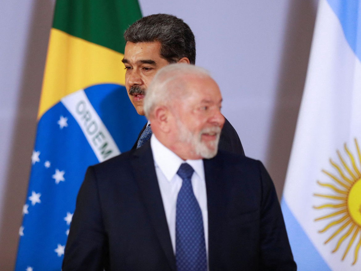 Nicolás Maduro y Lula da Silva. Foto: Reuters