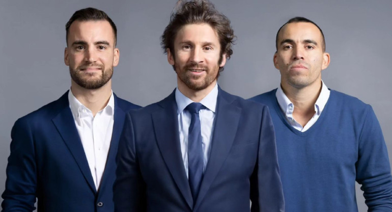 Lionel Messi, Marcos Acuña y Nicolás Tagliafico conforman PAPP. Foto: Instagram @ferdelucaok.