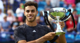 Francisco Cerúndolo venció a Paul, se quedó con el título en Eastbourne y entró en la historia del tenis argentino