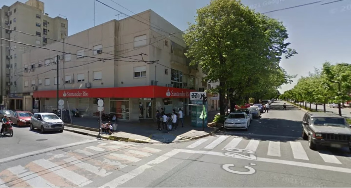 El lugar del supuesto hecho en La Plata. Foto: Google Maps.