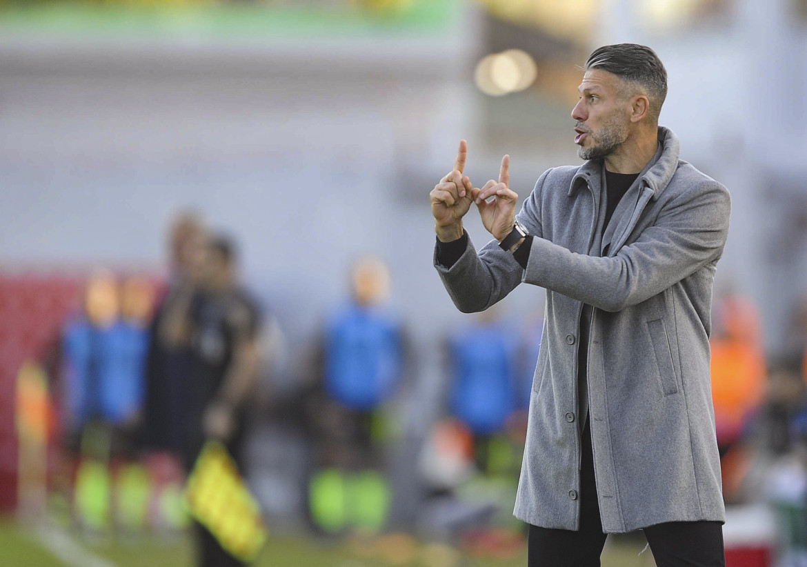 Martín Demichelis, el entrenador de River Plate. Foto: Télam.