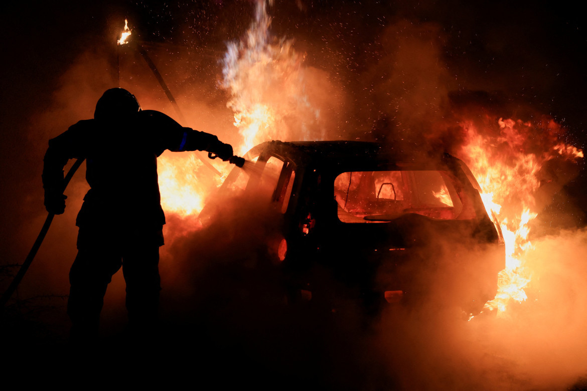 Nuevos incidentes en Francia. Foto: Reuters.