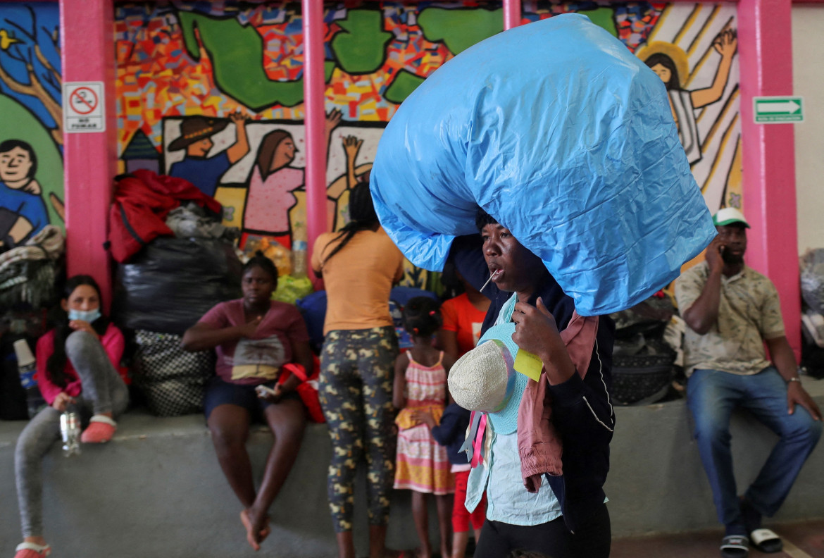 Migrantes entre Estados Unidos y México. Foto: Reuters.