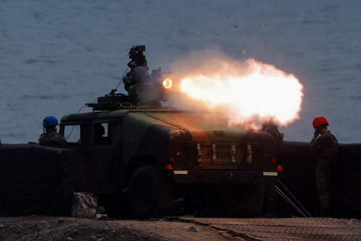 Ejercicios militares de Taiwán. Foto: Reuters.