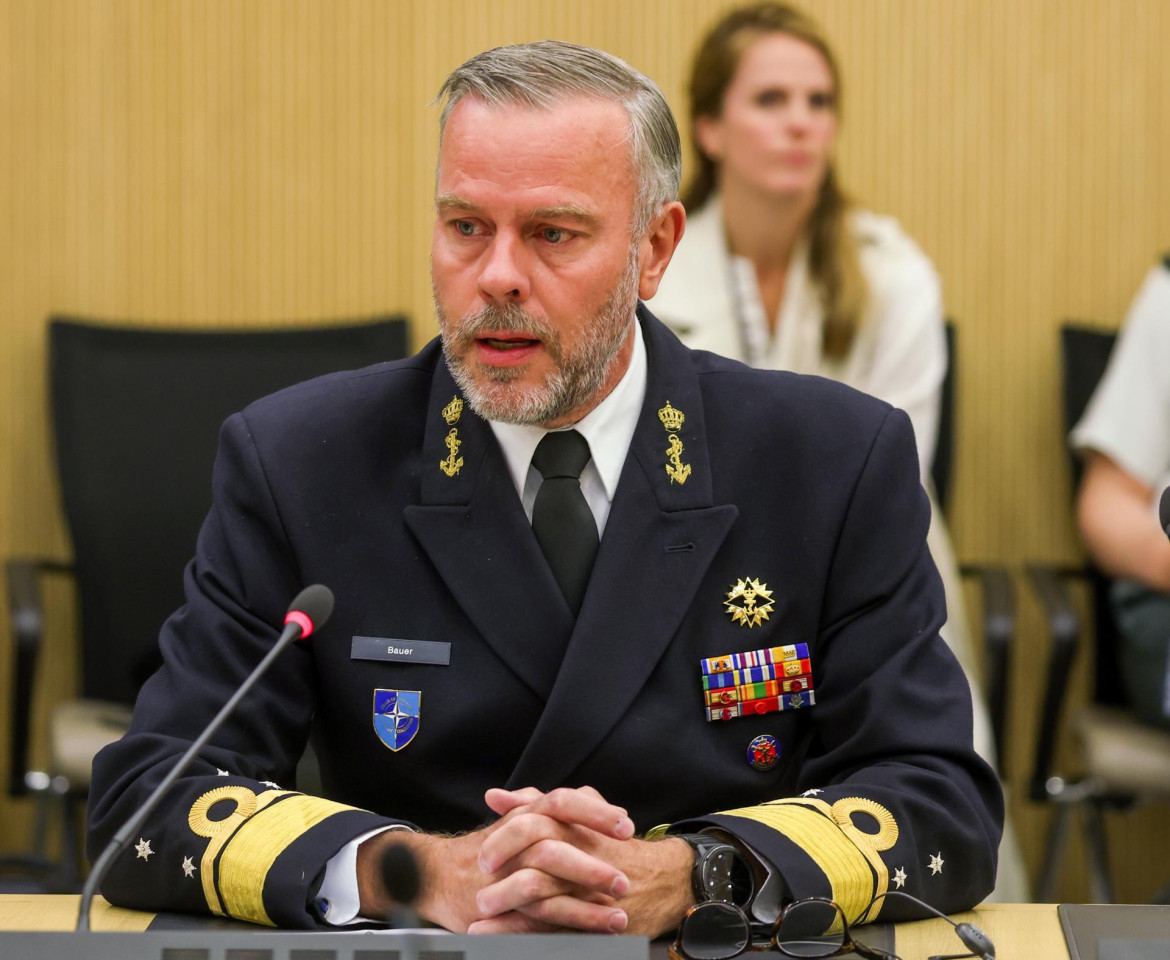 Rob Bauer, OTAN. Foto: EFE.