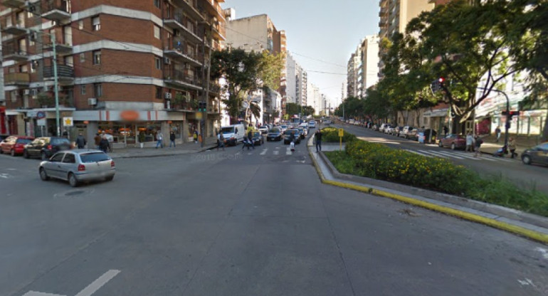 Cruce de la avenida Santa Fe y Carranza. Foto: Google Maps.