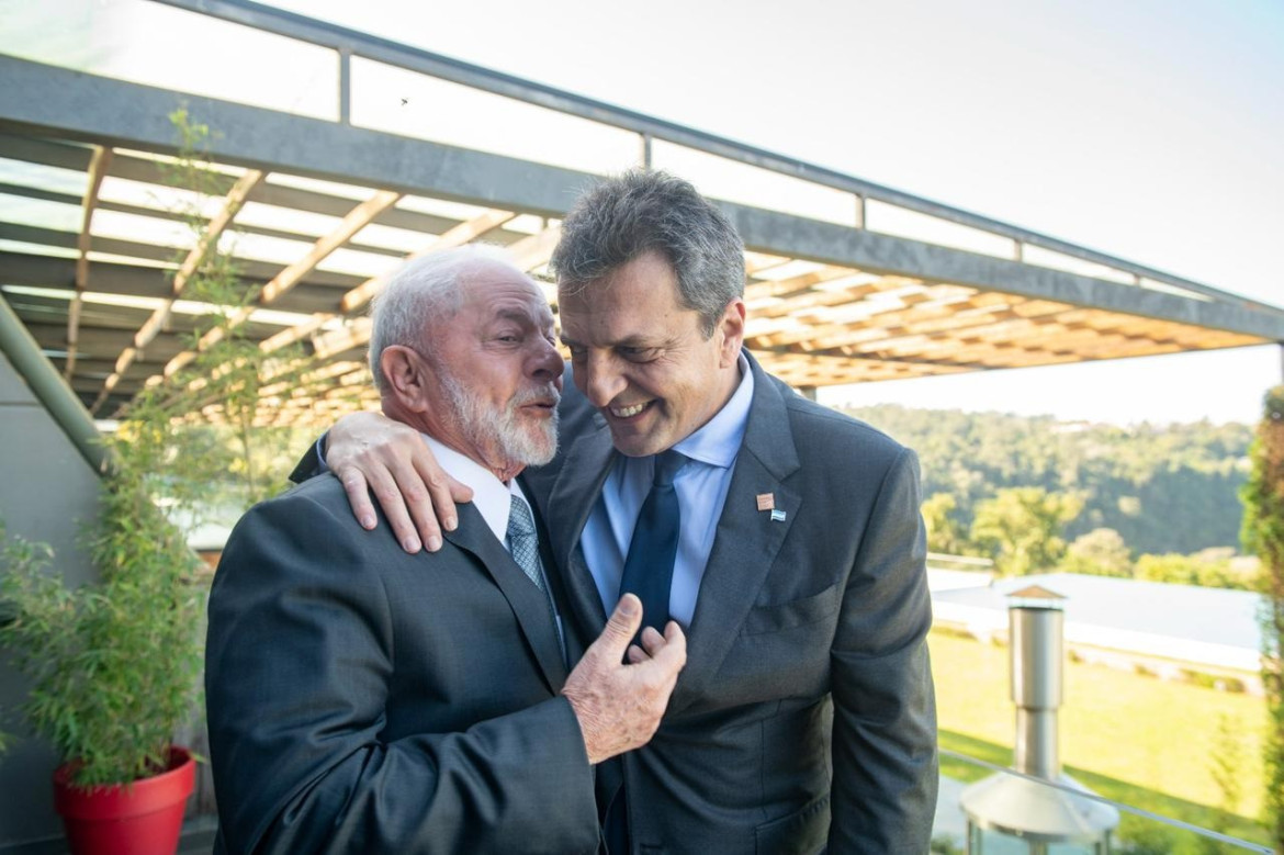 Sergio Massa y Lula en Cumbre del Mercosur. Foto: Ministerio de Economía.