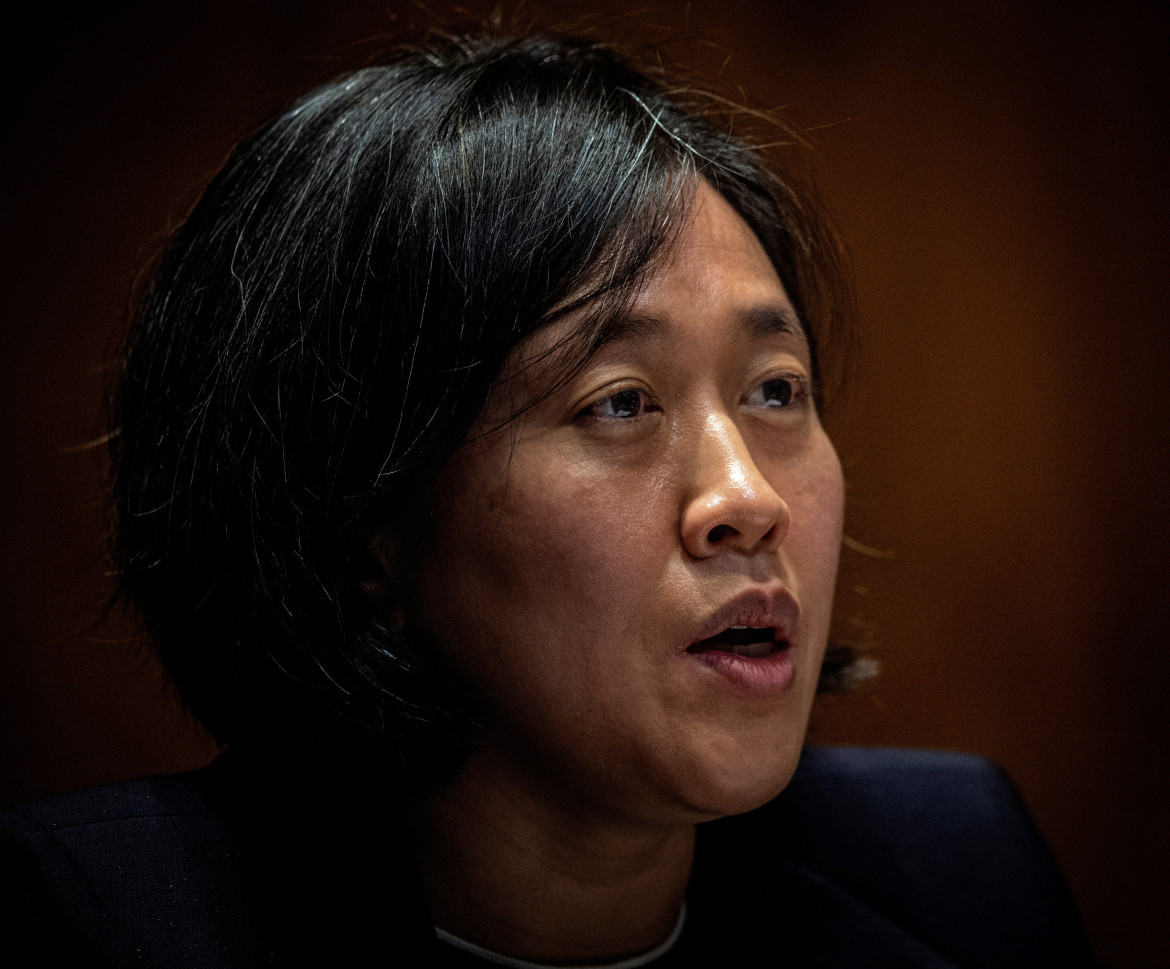La representante Comercial de Estados Unidos, Katherine Tai. Foto: Reuters