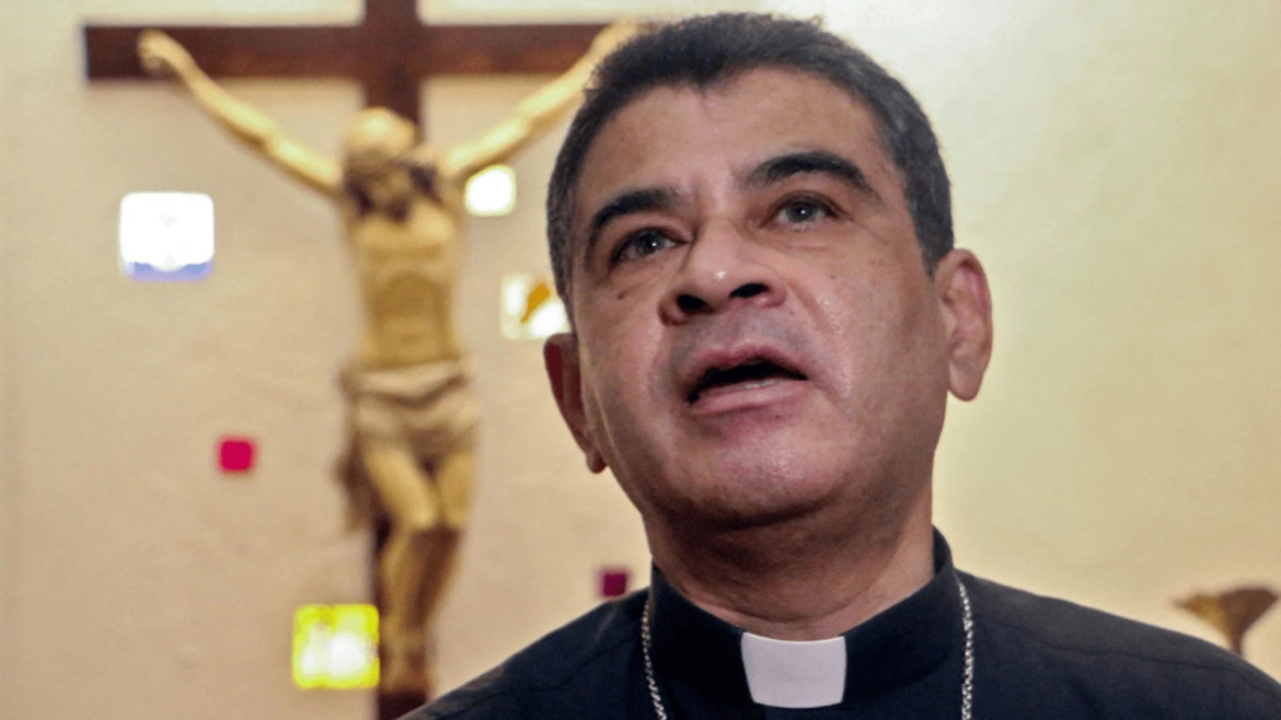 Rolando Álvarez , obispo de Nicaragua. Foto: EFE