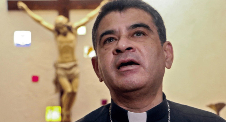 Rolando Álvarez , obispo de Nicaragua. Foto: EFE
